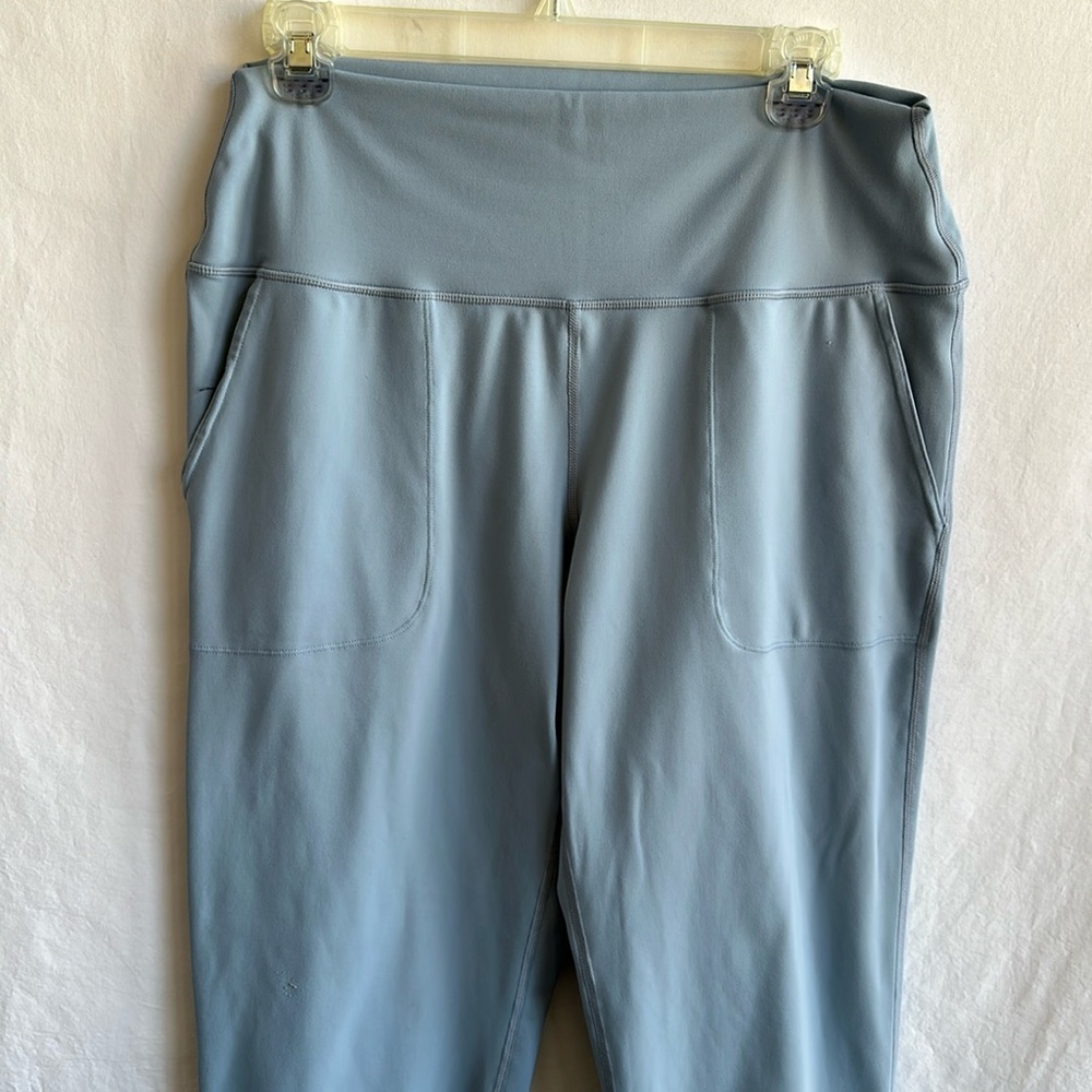 Walkpop light blue workout / loungewear joggers, size XL